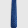 CORBATA JACQUARD MF AZUL MARINO