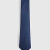CORBATA JACQUARD MF AZUL MARINO
