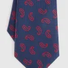 CORBATA JACQUARD MF AZUL MARINO