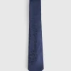 CORBATA JACQUARD MF AZUL MARINO