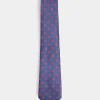 CORBATA JACQUARD MF AZUL MARINO