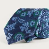 CORBATA JACQUARD MF AZUL MARINO