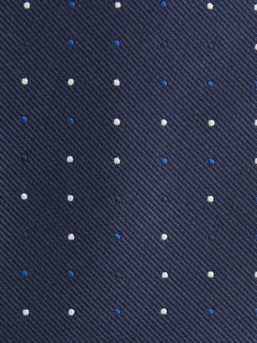 CORBATA JACQUARD MF AZUL MARINO