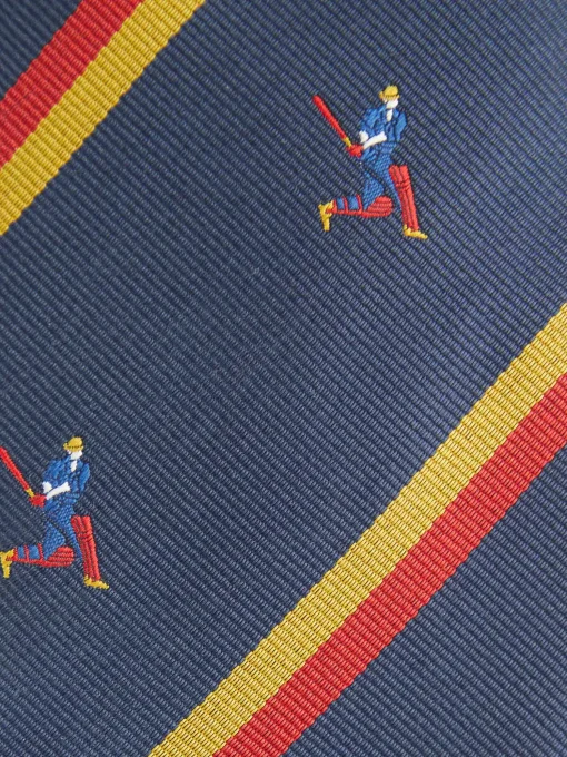 CORBATA JACQUARD MF AZUL MARINO