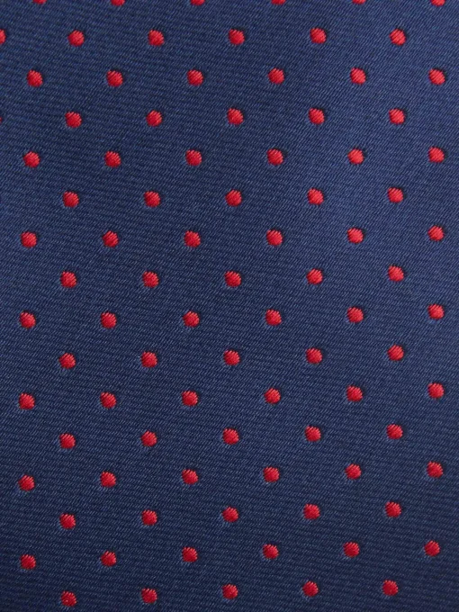 CORBATA JACQUARD MF AZUL MARINO
