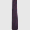CORBATA JACQUARD MF BURDEOS
