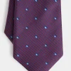 CORBATA JACQUARD MF BURDEOS