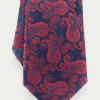 CORBATA JACQUARD MF ROJO