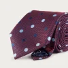 CORBATA JACQUARD MF ROJO