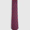 CORBATA JACQUARD MF ROJO
