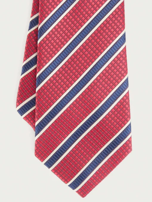 CORBATA JACQUARD MF ROJO