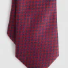 CORBATA JACQUARD MF ROJO