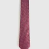 CORBATA JACQUARD MF ROJO