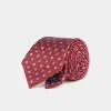 CORBATA JACQUARD MF ROJO
