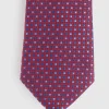 CORBATA JACQUARD MF ROJO