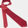 CORBATA JACQUARD MF ROJO