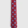 CORBATA JACQUARD MF ROJO