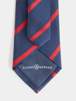CORBATA JACQUARD MF ROJO