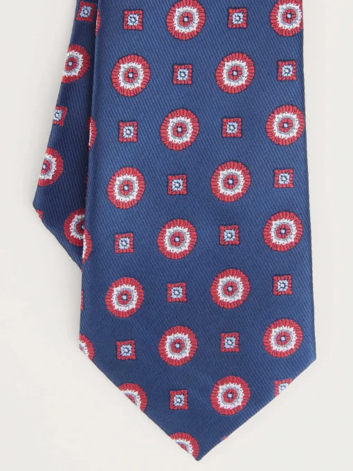 CORBATA JACQUARD MF ROJO