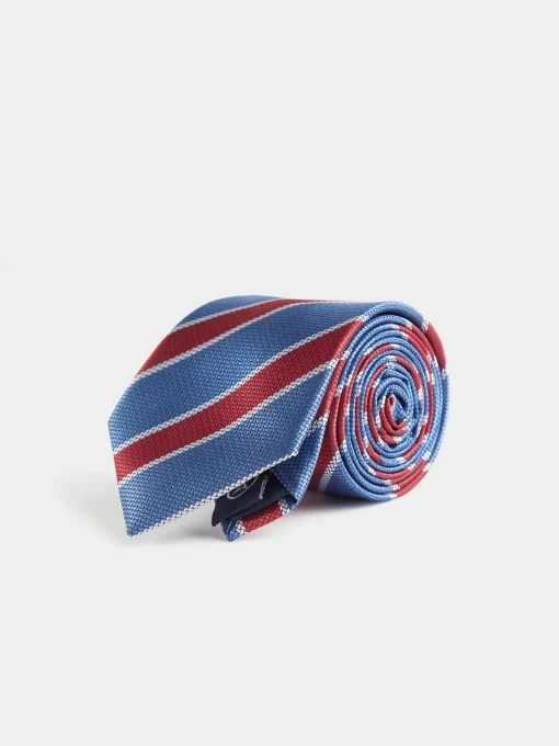 CORBATA JACQUARD MF ROJO