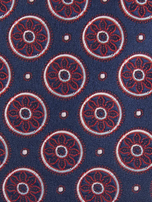 CORBATA JACQUARD MF ROJO