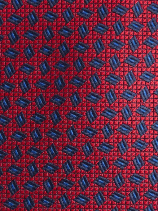 CORBATA JACQUARD MF ROJO