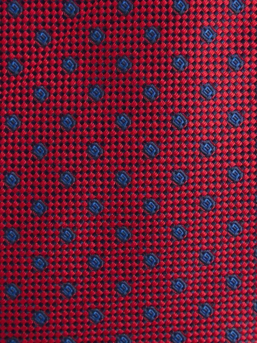 CORBATA JACQUARD MF ROJO