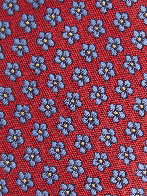 CORBATA JACQUARD MF ROJO