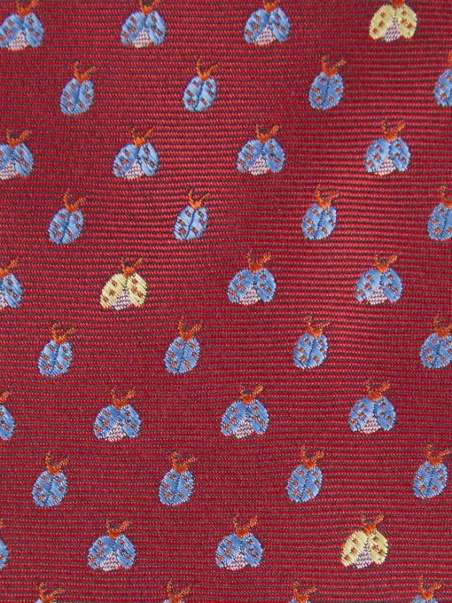 CORBATA JACQUARD MF ROJO