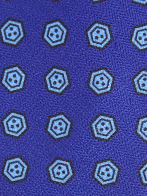 CORBATA PRINTED AZUL