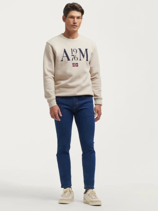 DENIM SKINNY AZUL MARINO