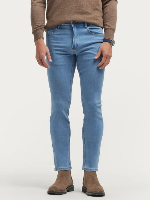 DENIM SLIM BASICO AZUL
