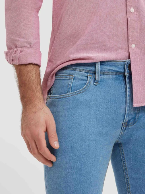 DENIM SLIM BASICO AZUL