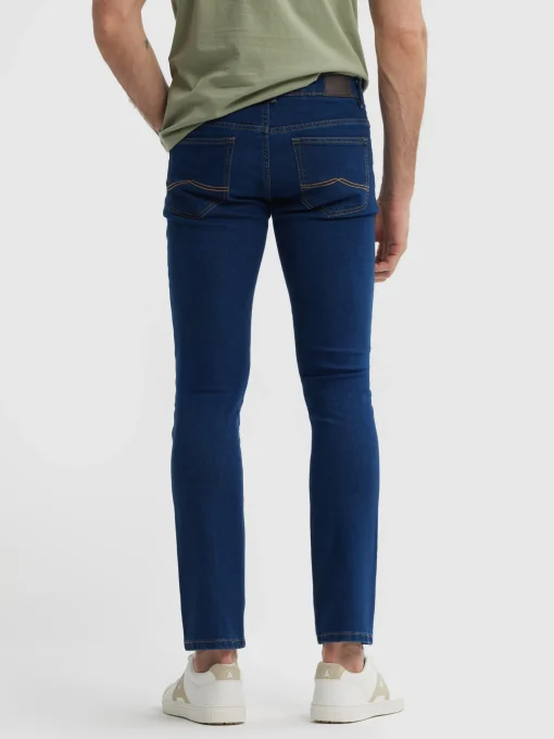 DENIM SLIM BASICO AZUL MARINO