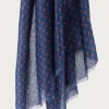 FOULARD PRINT AZUL