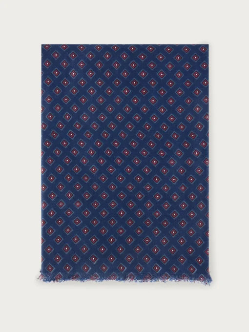 FOULARD PRINT AZUL