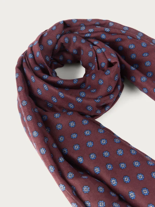 FOULARD PRINT BURDEOS