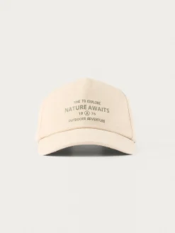 GORRA PRINT BEIGE