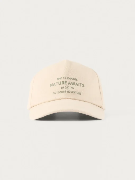 GORRA PRINT BEIGE