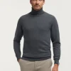 JERSEY ROLL COLLAR GRIS