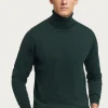 JERSEY ROLL COLLAR VERDE