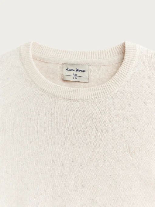 JERSEY ROUND NECK KIDS CRUDO