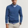 JERSEY V-NECK TRENDY AZUL
