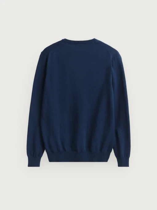 JERSEY V-NECK TRENDY AZUL MARINO