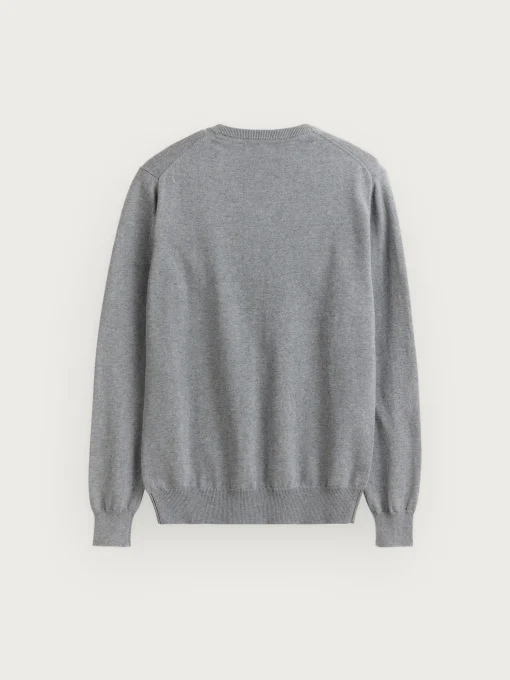 JERSEY V-NECK TRENDY GRIS