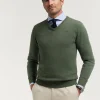 JERSEY V-NECK TRENDY VERDE