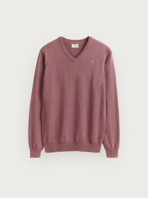 JERSEY V-NECK TRENDY VIOLETA