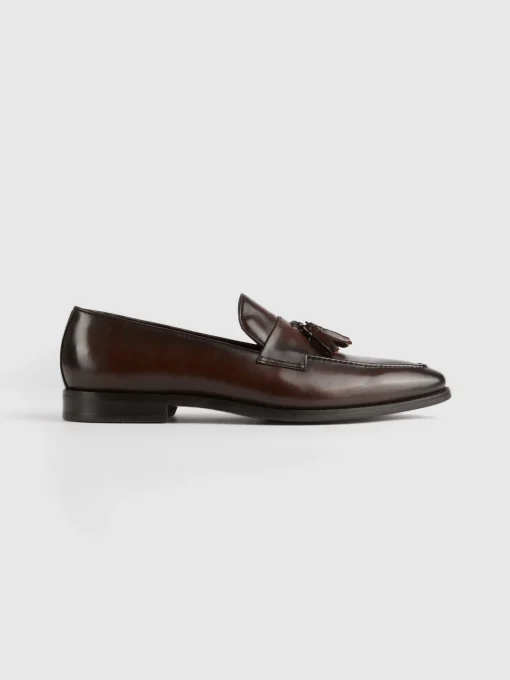 MOCASIN ANTIFAZ BORLAS MARRÓN