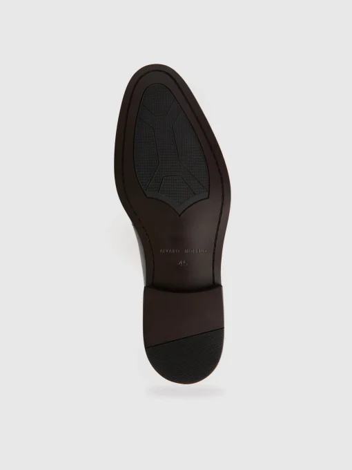 MOCASIN ANTIFAZ BORLAS NEGRO