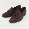 MOCASIN SERRAJE BORLAS MARRÓN